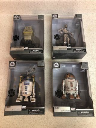 Star Wars 2019 R2 - D2 R4 - G9.  Tc14 And Power Droid.  All 4.