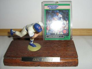 1989 Slu Chicago Cubs Greg Maddux