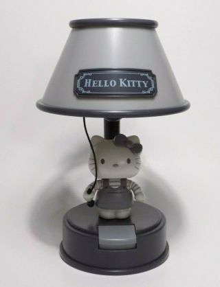 Hello Kitty Black & White Night Light Battery Powered 2004 Sanrio Cute Rare