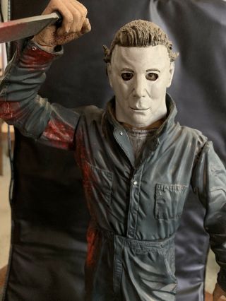 Halloween Michael Myers Movie Maniacs Action Figure Sound Sensor Mcfarlane 18”