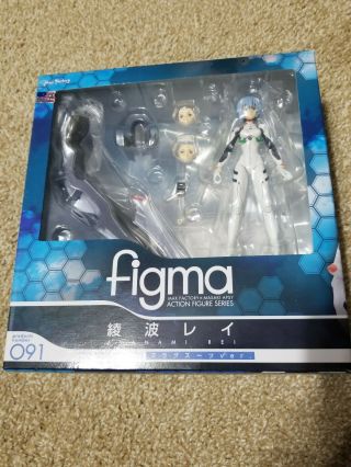 Good Smile Company Figma Evangelion Ayanami Rei Plug Suit Figure 091