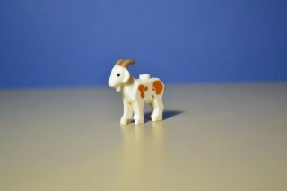 Lego Goat Minifigure Animal With Dark Tan Horns