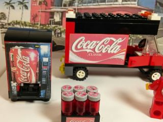Lego Custom City COCA COLA SET.  TRUCK.  Vending Machine.  Minifigure & MORE 4