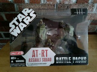 2007 Star Wars Iii Battle Packs At - Rt Assault Squad Target Exclusive