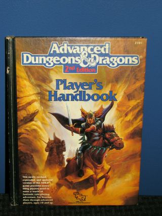 Advanced Dungeons & Dragons 2nd.  Edition Player 
