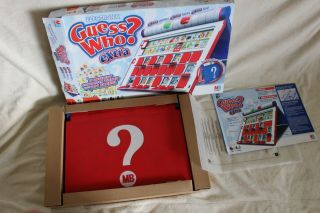 Guess Who? Extra Electronic Game by Milton Bradley 2008 Complete 3