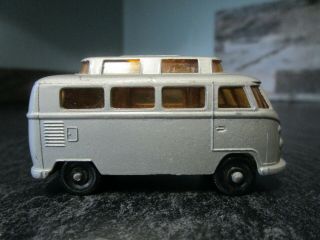 Vintage Lesney Matchbox - No 34 Volkswagen Camper VW Bus 5