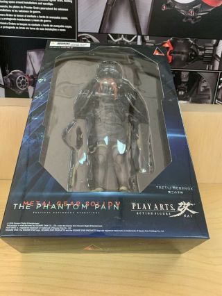 Rare Mgs Metal Gear Solid V Phantom Pain Play Arts Kai Tretij Rebenok Figure