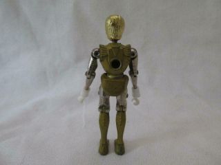 Vintage 1976 Micronauts Gold Space Glider Diecast Metal Action Figure - VG,  Cond 2