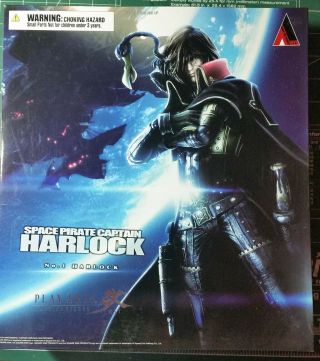 Square Enix No.  1 Captain Harlock Action Figure