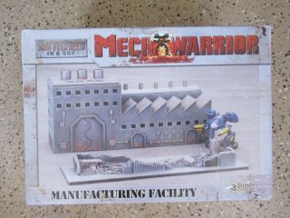 Mechwarrior Gf9 Manufactoring Facility Battlefield In A Box Pre - Owned