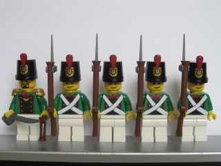Lego Pirates Napoleonic Wars Bavarian Light Infantry Soldiers Minifigs