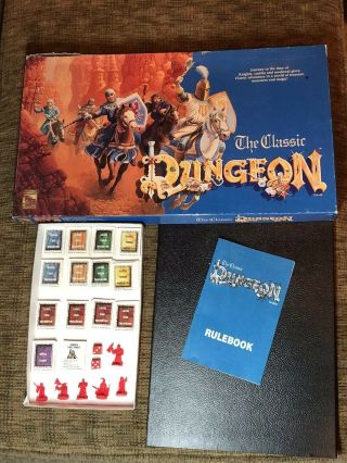 Vintage - The Classic Dungeon Tsr Board Game 1992 Role Playing - Family Knights