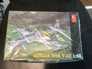 Hobby Craft Korean War T - 33 1/48 Scale Plastic Model Kit Parts