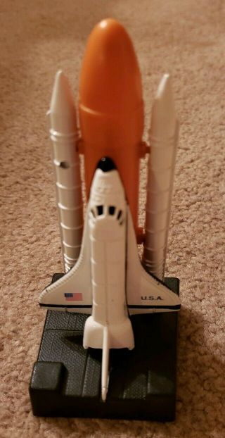 Space Shuttle Stack (orbiter,  2 Srbs & External Fuel Tank) 2 3/4 " Mini Model