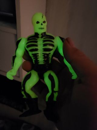 1987 Mattel Motu Masters Of The Universe Scareglow Action Figure (scare Glow)