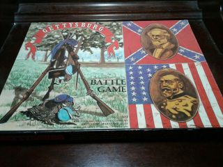 Unpunched,  Vtg 1977 Gettysburg Civil War Battle Board Game Avalon Hill,  Complete