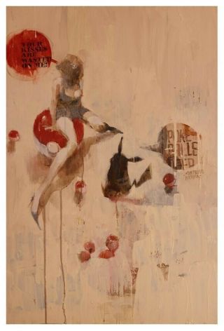 Suddenly,  A Shadow Pikachu Appeared By Ashley Wood Giclée Print Poster 22x34