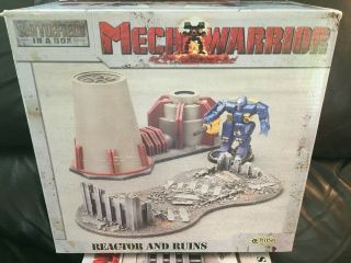 Mechwarrior Gale Force 9 Gf9 Battlefield In A Box Reactor And Ruins -
