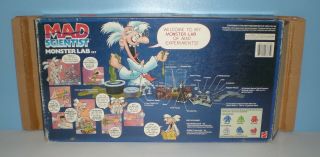 Vintage 1986 Mattel Mad Scientist Monster Lab Playset & Box 6