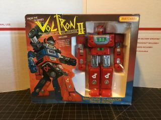 Matchbox Voltron Ii 2 Red Robot Mib