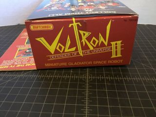 Matchbox Voltron II 2 Red Robot MIB 4