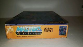 1984 Masters of the Universe Golden Snake Mountain He - Man 108 Pc.  Puzzle Comp 4