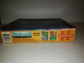 1984 Masters of the Universe Golden Snake Mountain He - Man 108 Pc.  Puzzle Comp 5