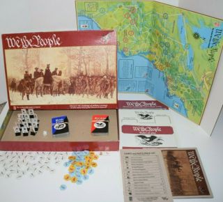 We The People Board Game Avalon Hill 1993 Complete Ah 737