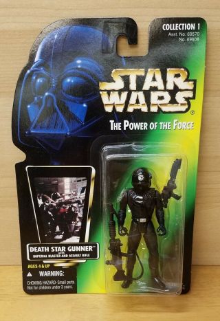 1996 Kenner Star Wars: Power Of The Force Death Star Gunner Noc