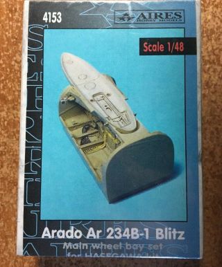 Arado Ar 2324b - 1 Main Wheel Bay - 1/48 Scale Aires Set 4153 - Unopened/nib