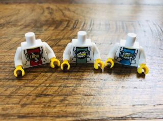 Lego Sdcc San Diego Comic - Con 2019 Exclusive Minifigure Torsos – Set Of All 3
