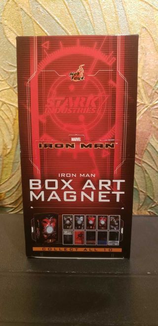 Hot Toys Iron Man Box Art Magnet Acghk 2019 Iron Man Hulkbuster Marvel