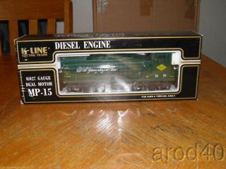 K - Line Mp15 Diesel Engine 1991 Reading Lines Eagle Brewrey Unrun W/box Look