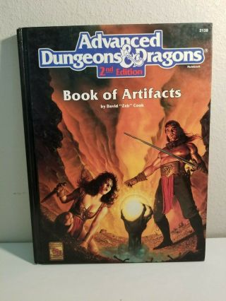 Ad&d Book Of Artifacts 2nd Edition - Tsr