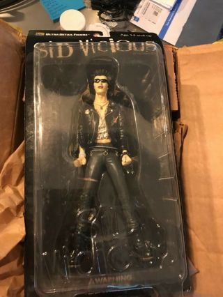 Sid Vicious W/sunglasses - Ultra Detail Figure Usa Sex Pistols Punk