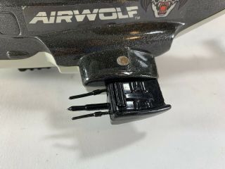 Ertl Airwolf Large Scale Diecast Helicopter Universal Studios 1984 Vintage READ 3