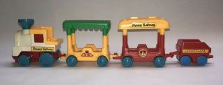 Vintage Disney Railway Train Trolley Jeep 1980’s SIX Cars Main Street USA 2