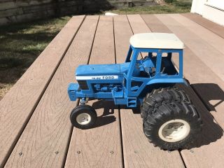 Ford Tw - 20 Farm Tractor Large 1/12 Scale Blue Vintage Dual Wheel Cab
