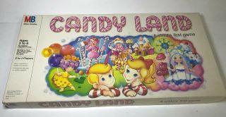 Vintage 1984 Candy Land 100 Complete Milton Bradley Board Game Htf Retro 1980s