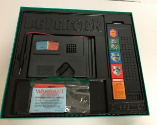 The Lie Detector Scientific Crime Solving Game Pressman Complete 1987 4