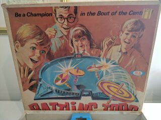 1968 Ideal Games No.  2340 - 8 Battling Tops Game 3