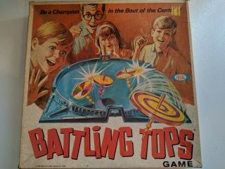 1968 Ideal Games No.  2340 - 8 Battling Tops Game 5