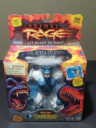 Primal Rage Blizzard Action Figure - - Nos - 1996 Playmates 12202 Rare
