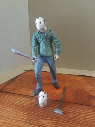 Mezco Cinema Of Fear Friday The 13th Part 3 Jason Voorhees Figure Loose