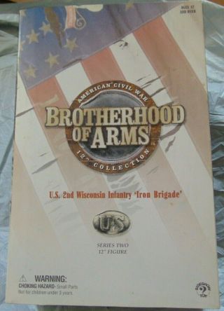 Brotherhood Of Arms Civil War - U.  S.  2nd Wisconsin Infantry Iron Brigade Figure
