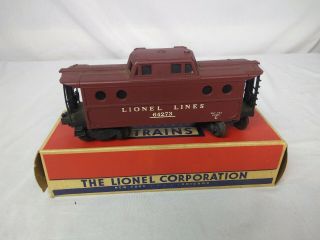 Vintage Lionel Train 6427 - 1 Caboose With Box