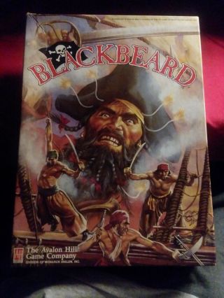 Avalon Hill War Games Blackbeard 1st Edition Unplayed 