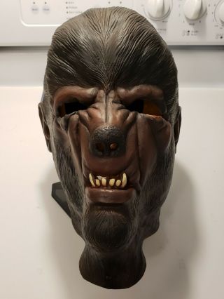 Lon Chaney Wolfman Halloween Mask (1997) Universal Studios Monsters Paper Magic