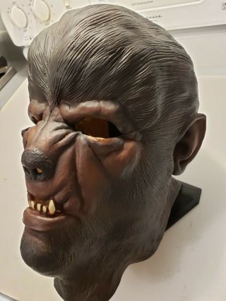 Lon Chaney Wolfman Halloween Mask (1997) Universal Studios Monsters Paper Magic 2